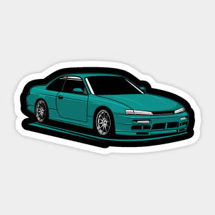 Jdm silvia green 1 Sticker